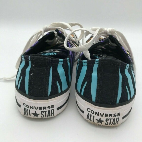 Converse Chuck Taylor All Star Rainbow Zebra OX Low Top Sneakers Women's Size 5 - Picture 6 of 12
